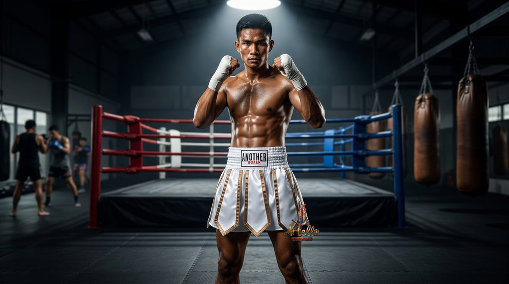 🥊 Muay Thai Shorts Kickboxing MMA Fight Shorts for Men Women Kids – Thai Boxing Training Gear, Breathable Quick Dry Martial Arts Combat Shorts