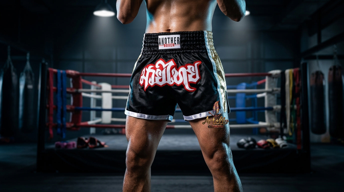 🥊 Muay Thai Shorts Kickboxing MMA Fight Shorts for Men Women Kids – Thai Boxing Training Gear, Breathable Quick Dry Martial Arts Combat Shorts