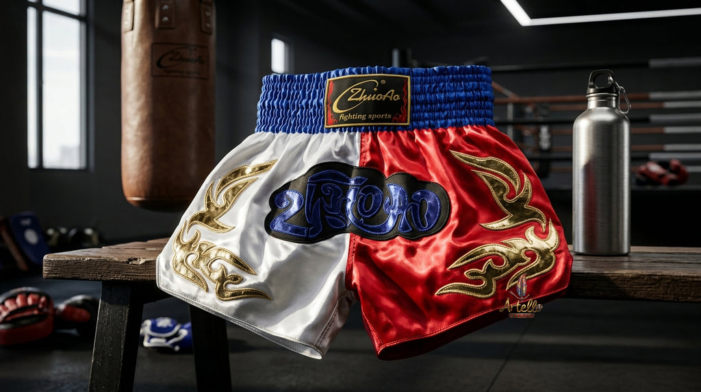 🥊 Muay Thai Shorts Kickboxing MMA Fight Shorts for Men Women Kids – Thai Boxing Training Gear, Breathable Quick Dry Martial Arts Combat Shorts