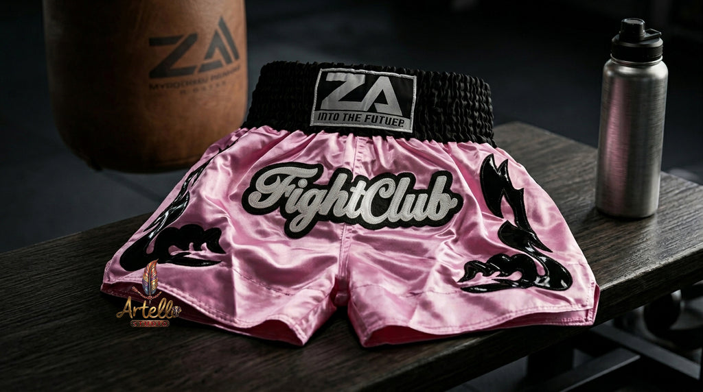 🥊 Muay Thai Shorts Kickboxing MMA Fight Shorts for Men Women Kids – Thai Boxing Training Gear, Breathable Quick Dry Martial Arts Combat Shorts