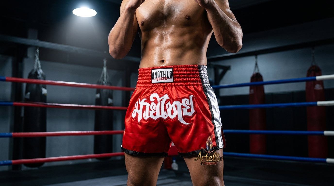 🥊 Muay Thai Shorts Kickboxing MMA Fight Shorts for Men Women Kids – Thai Boxing Training Gear, Breathable Quick Dry Martial Arts Combat Shorts