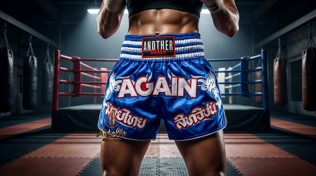 🥊 Muay Thai Shorts Kickboxing MMA Fight Shorts for Men Women Kids – Thai Boxing Training Gear, Breathable Quick Dry Martial Arts Combat Shorts