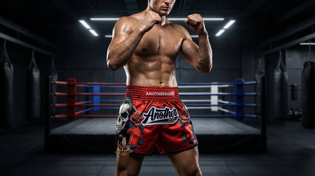 🥊 Muay Thai Shorts Kickboxing MMA Fight Shorts for Men Women Kids – Thai Boxing Training Gear, Breathable Quick Dry Martial Arts Combat Shorts