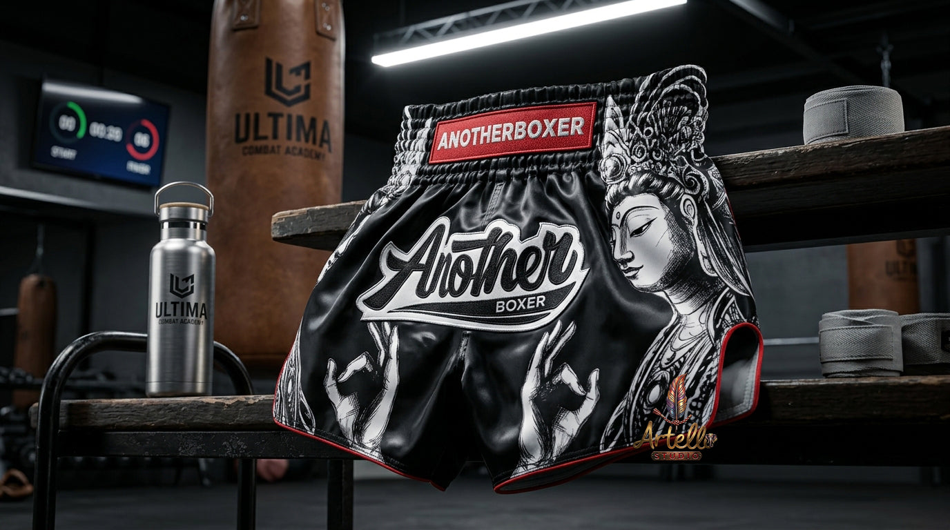 🥊 Muay Thai Shorts Kickboxing MMA Fight Shorts for Men Women Kids – Thai Boxing Training Gear, Breathable Quick Dry Martial Arts Combat Shorts