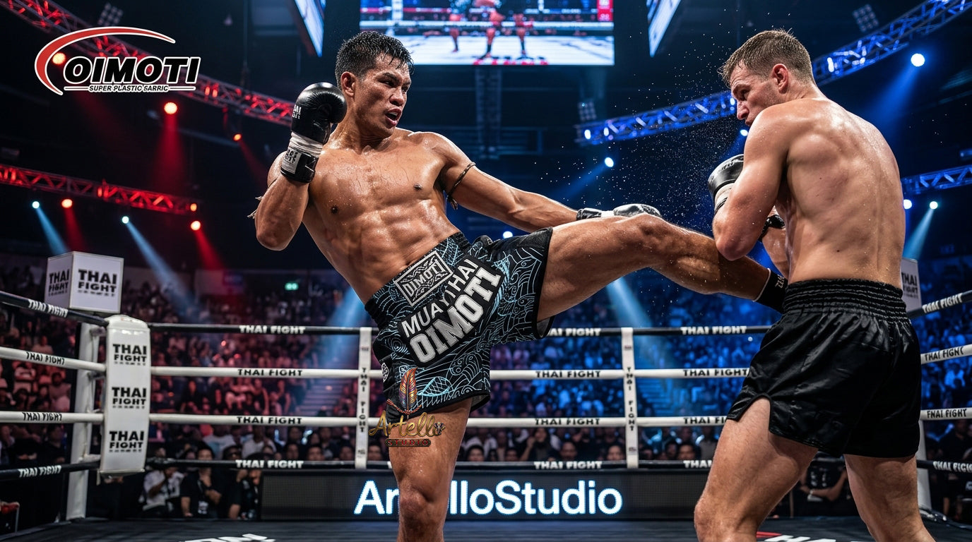 🥊 Muay Thai Shorts Kickboxing MMA Fight Shorts for Men Women Kids – Thai Boxing Training Gear, Breathable Quick Dry Martial Arts Combat Shorts