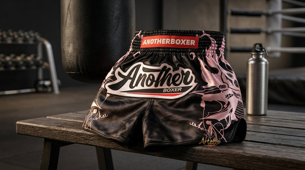 🥊 Muay Thai Shorts Kickboxing MMA Fight Shorts for Men Women Kids – Thai Boxing Training Gear, Breathable Quick Dry Martial Arts Combat Shorts