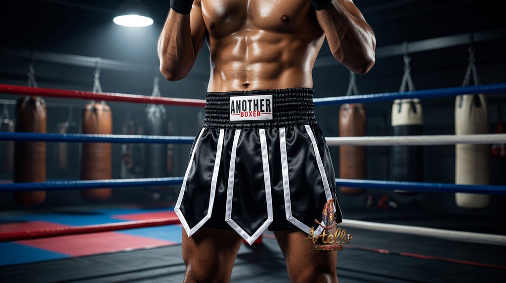 🥊 Muay Thai Shorts Kickboxing MMA Fight Shorts for Men Women Kids – Thai Boxing Training Gear, Breathable Quick Dry Martial Arts Combat Shorts