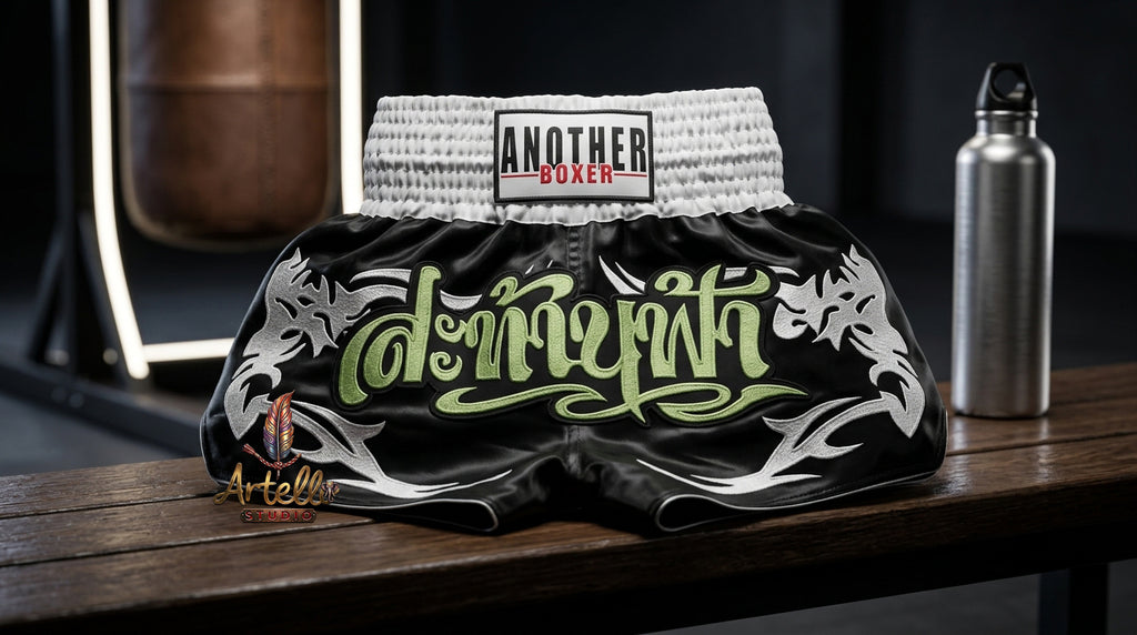 🥊 Muay Thai Shorts Kickboxing MMA Fight Shorts for Men Women Kids – Thai Boxing Training Gear, Breathable Quick Dry Martial Arts Combat Shorts