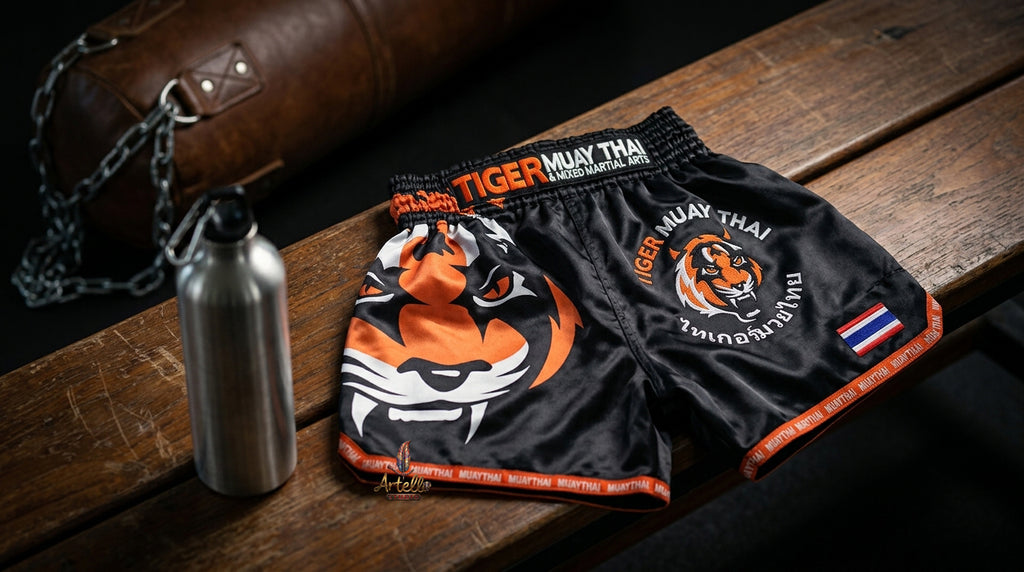 🥊 Muay Thai Shorts Kickboxing MMA Fight Shorts for Men Women Kids – Thai Boxing Training Gear, Breathable Quick Dry Martial Arts Combat Shorts