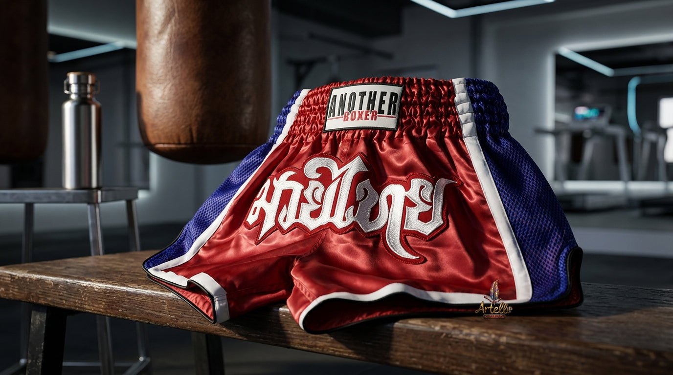 🥊 Muay Thai Shorts Kickboxing MMA Fight Shorts for Men Women Kids – Thai Boxing Training Gear, Breathable Quick Dry Martial Arts Combat Shorts