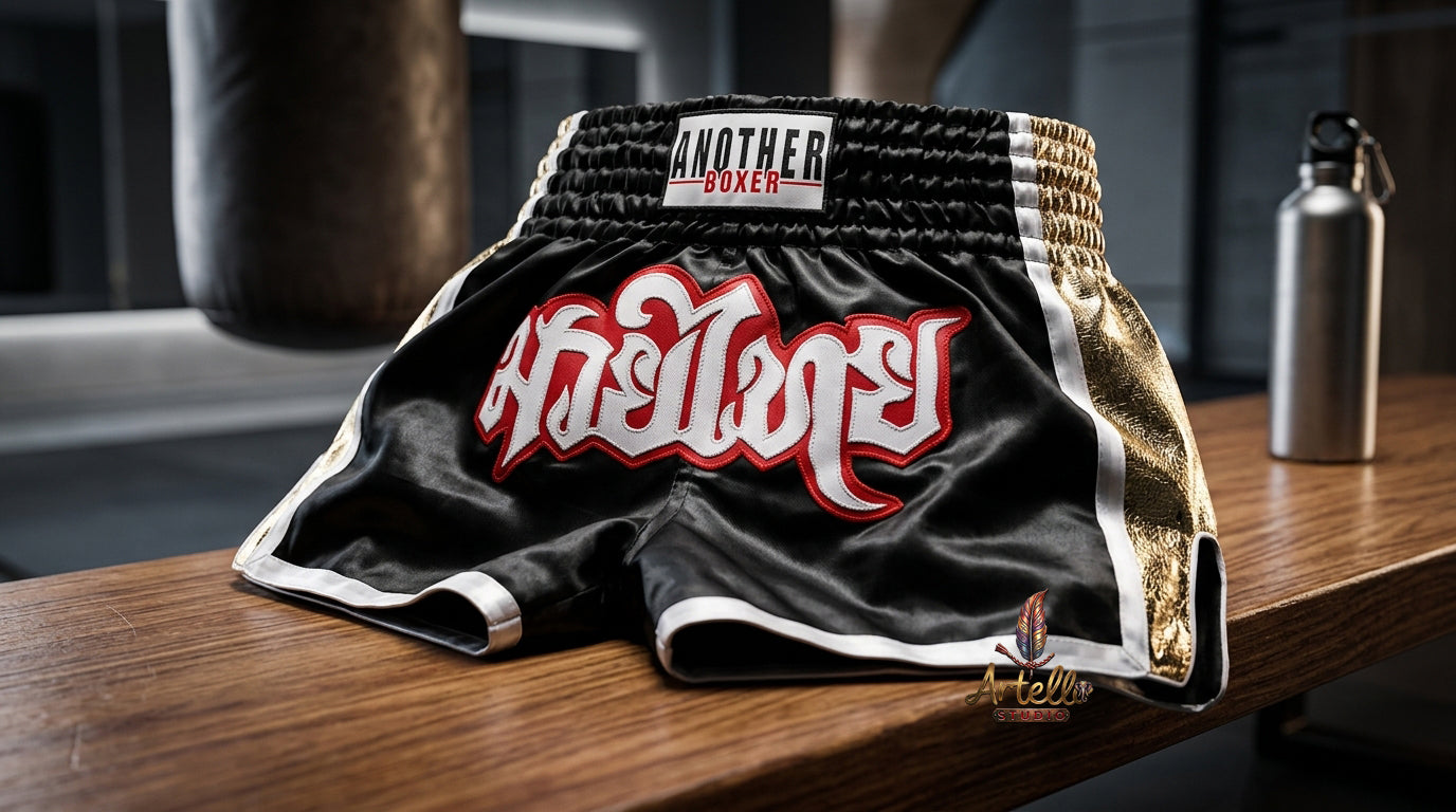 🥊 Muay Thai Shorts Kickboxing MMA Fight Shorts for Men Women Kids – Thai Boxing Training Gear, Breathable Quick Dry Martial Arts Combat Shorts