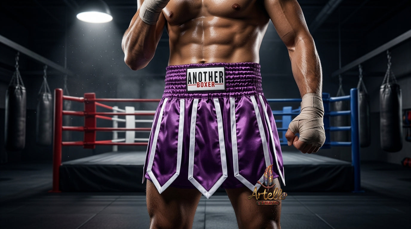 🥊 Muay Thai Shorts Kickboxing MMA Fight Shorts for Men Women Kids – Thai Boxing Training Gear, Breathable Quick Dry Martial Arts Combat Shorts