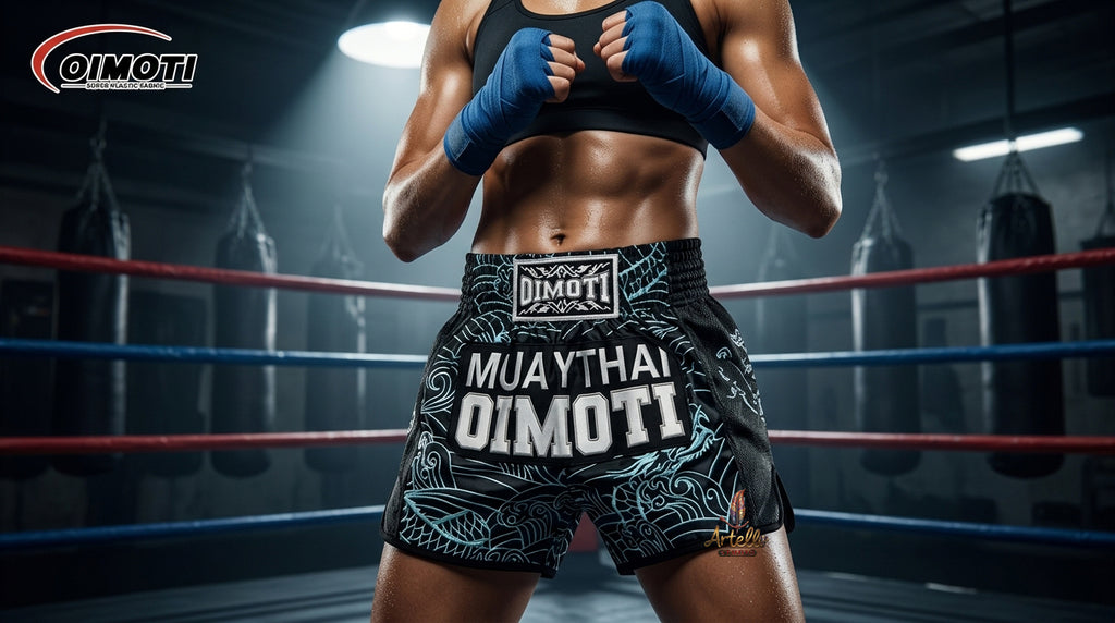 🥊 Muay Thai Shorts Kickboxing MMA Fight Shorts for Men Women Kids – Thai Boxing Training Gear, Breathable Quick Dry Martial Arts Combat Shorts