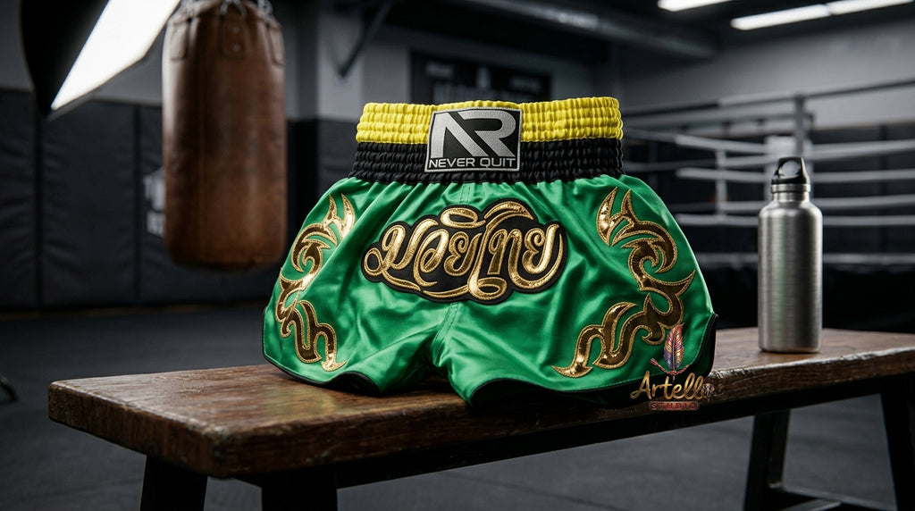 🥊 Muay Thai Shorts Kickboxing MMA Fight Shorts for Men Women Kids – Thai Boxing Training Gear, Breathable Quick Dry Martial Arts Combat Shorts