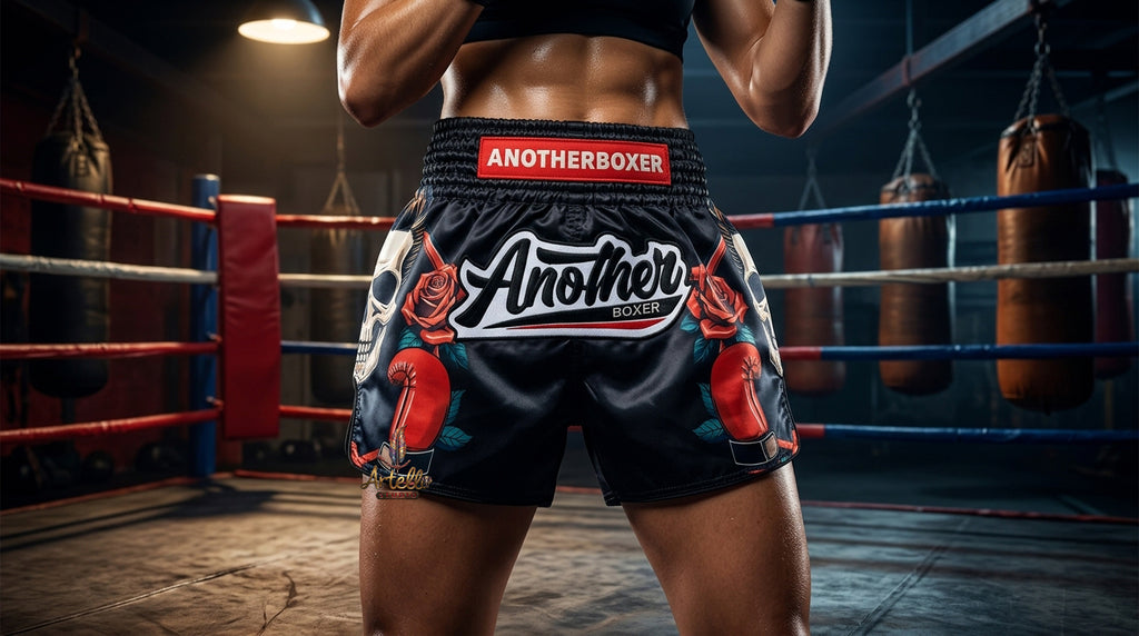 🥊 Muay Thai Shorts Kickboxing MMA Fight Shorts for Men Women Kids – Thai Boxing Training Gear, Breathable Quick Dry Martial Arts Combat Shorts