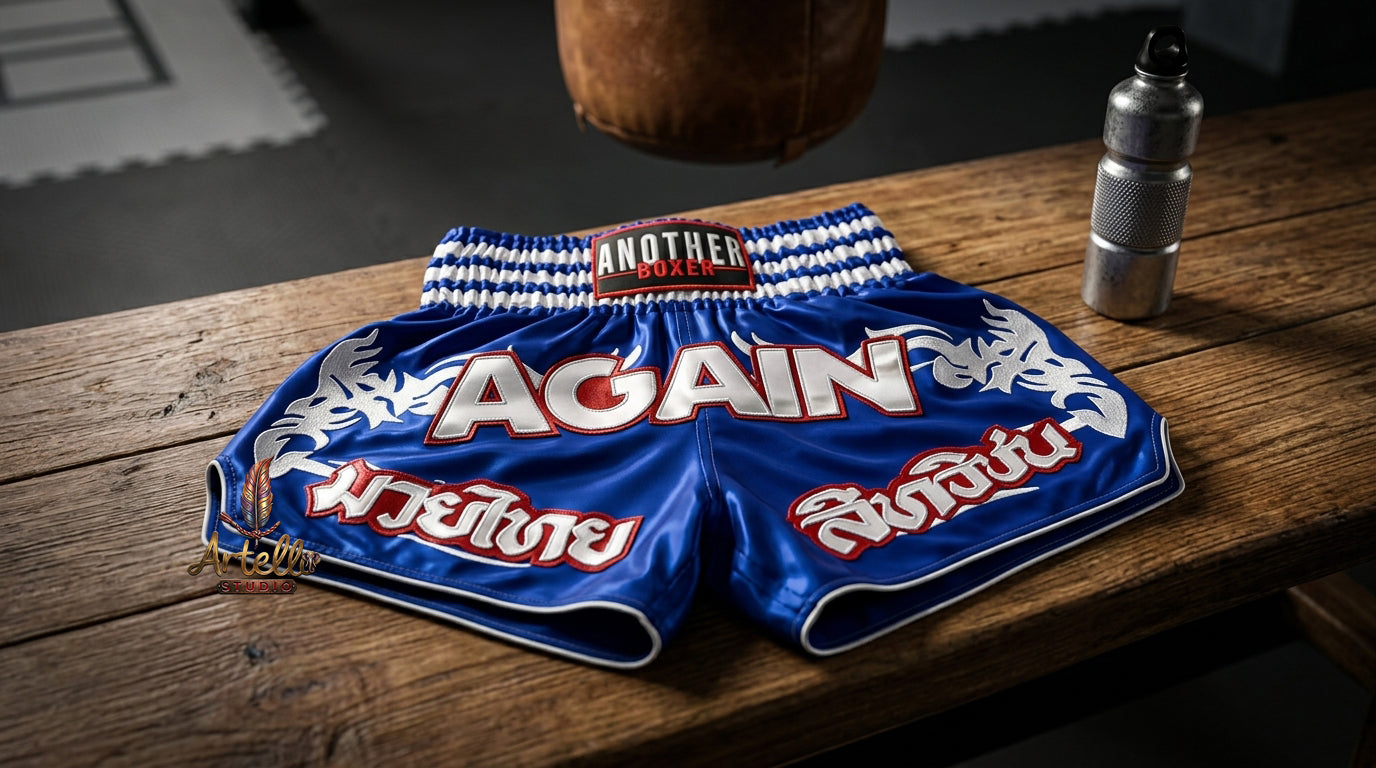 🥊 Muay Thai Shorts Kickboxing MMA Fight Shorts for Men Women Kids – Thai Boxing Training Gear, Breathable Quick Dry Martial Arts Combat Shorts