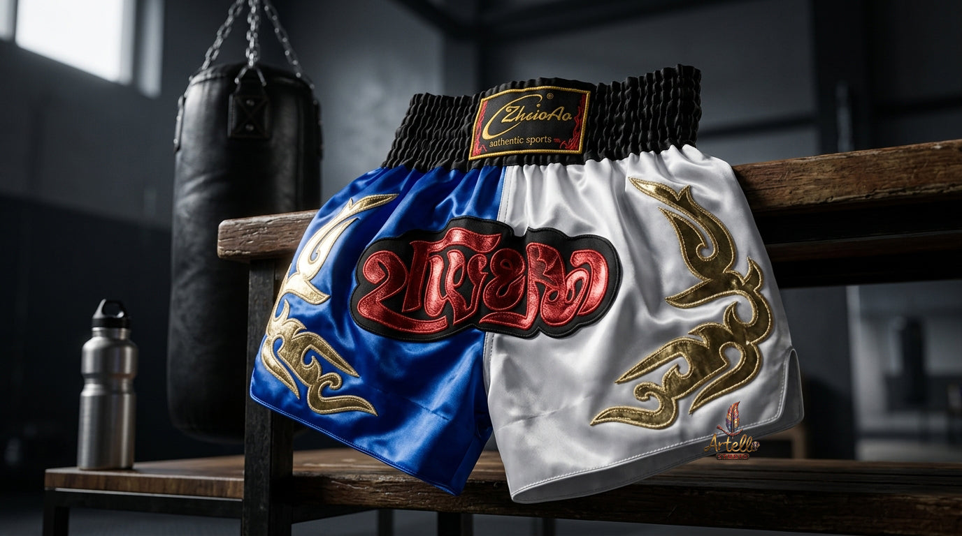 🥊 Muay Thai Shorts Kickboxing MMA Fight Shorts for Men Women Kids – Thai Boxing Training Gear, Breathable Quick Dry Martial Arts Combat Shorts