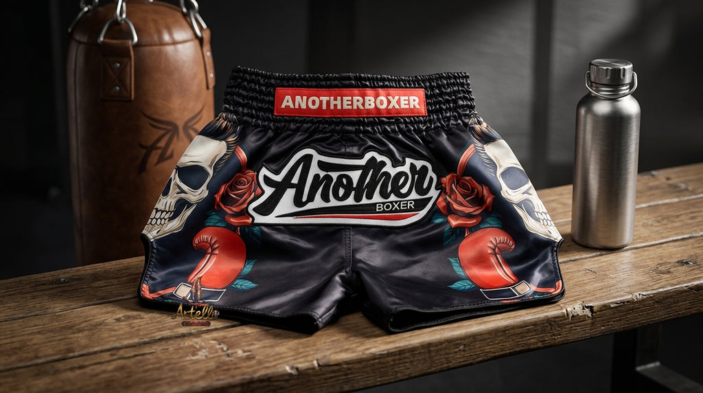 🥊 Muay Thai Shorts Kickboxing MMA Fight Shorts for Men Women Kids – Thai Boxing Training Gear, Breathable Quick Dry Martial Arts Combat Shorts