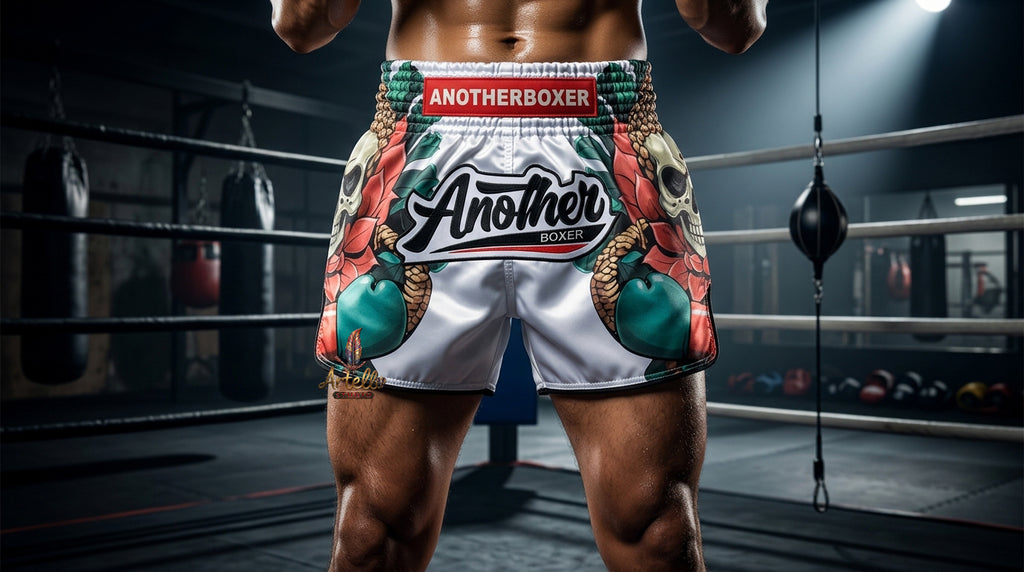 🥊 Muay Thai Shorts Kickboxing MMA Fight Shorts for Men Women Kids – Thai Boxing Training Gear, Breathable Quick Dry Martial Arts Combat Shorts