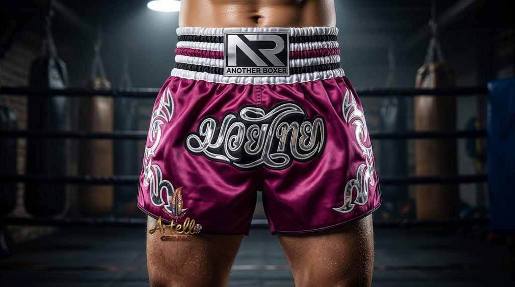 🥊 Muay Thai Shorts Kickboxing MMA Fight Shorts for Men Women Kids – Thai Boxing Training Gear, Breathable Quick Dry Martial Arts Combat Shorts