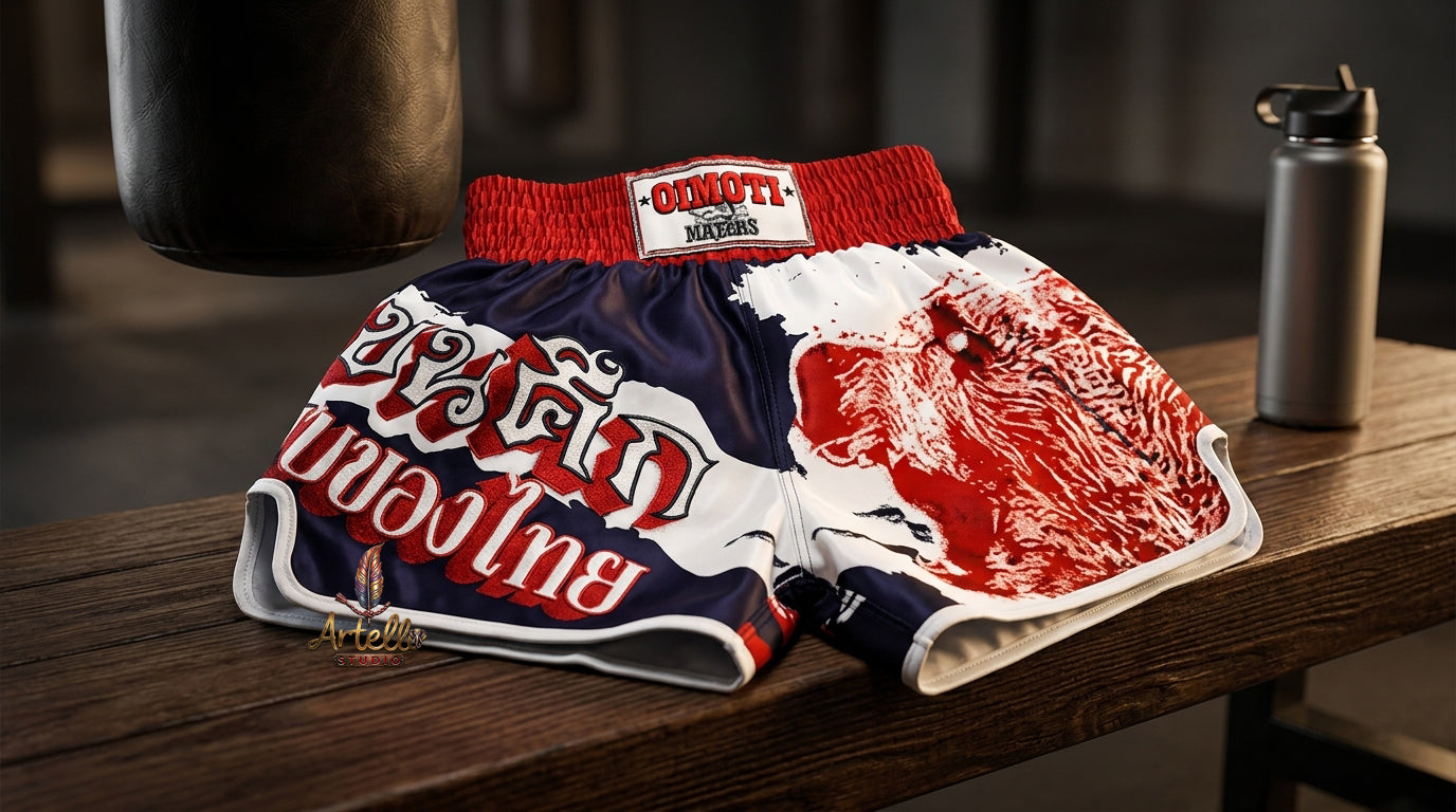 🥊 Muay Thai Shorts Kickboxing MMA Fight Shorts for Men Women Kids – Thai Boxing Training Gear, Breathable Quick Dry Martial Arts Combat Shorts