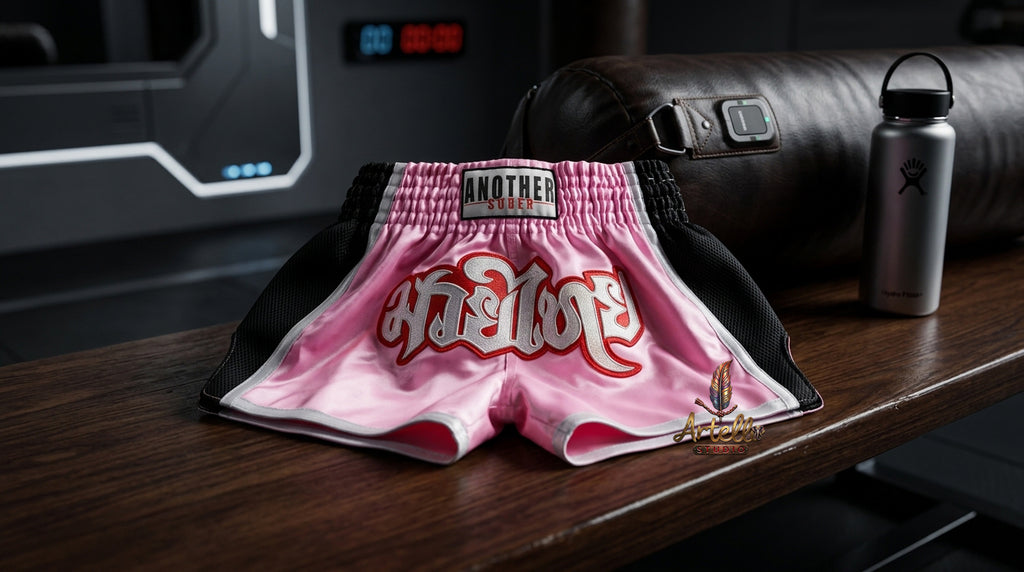 🥊 Muay Thai Shorts Kickboxing MMA Fight Shorts for Men Women Kids – Thai Boxing Training Gear, Breathable Quick Dry Martial Arts Combat Shorts