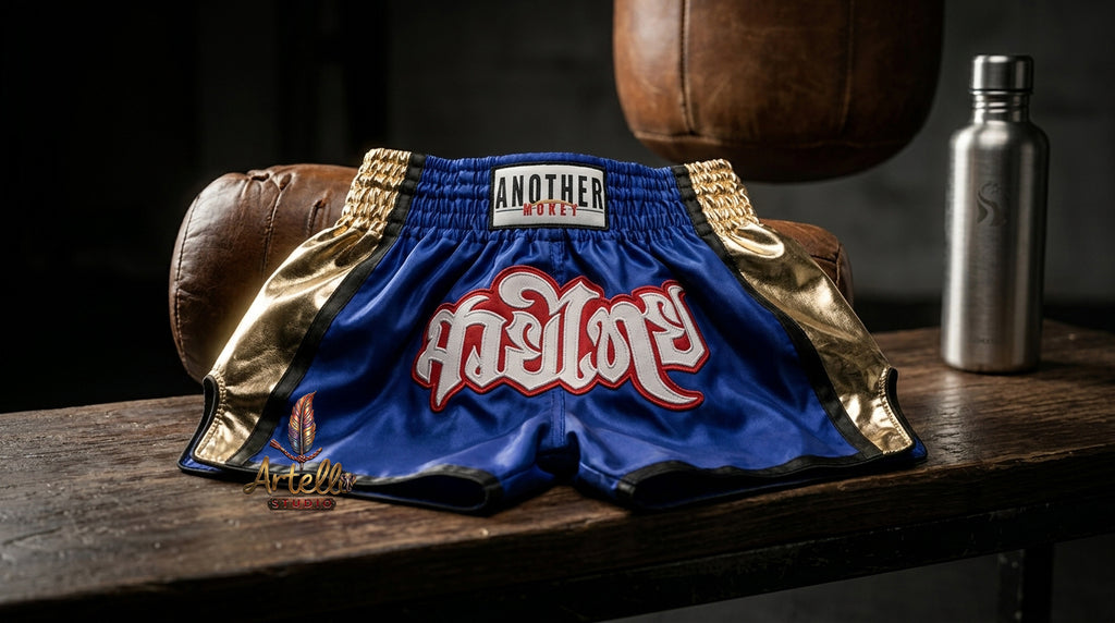 🥊 Muay Thai Shorts Kickboxing MMA Fight Shorts for Men Women Kids – Thai Boxing Training Gear, Breathable Quick Dry Martial Arts Combat Shorts