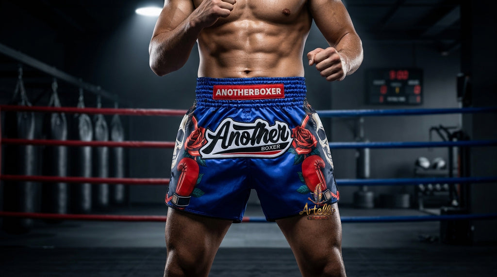 🥊 Muay Thai Shorts Kickboxing MMA Fight Shorts for Men Women Kids – Thai Boxing Training Gear, Breathable Quick Dry Martial Arts Combat Shorts