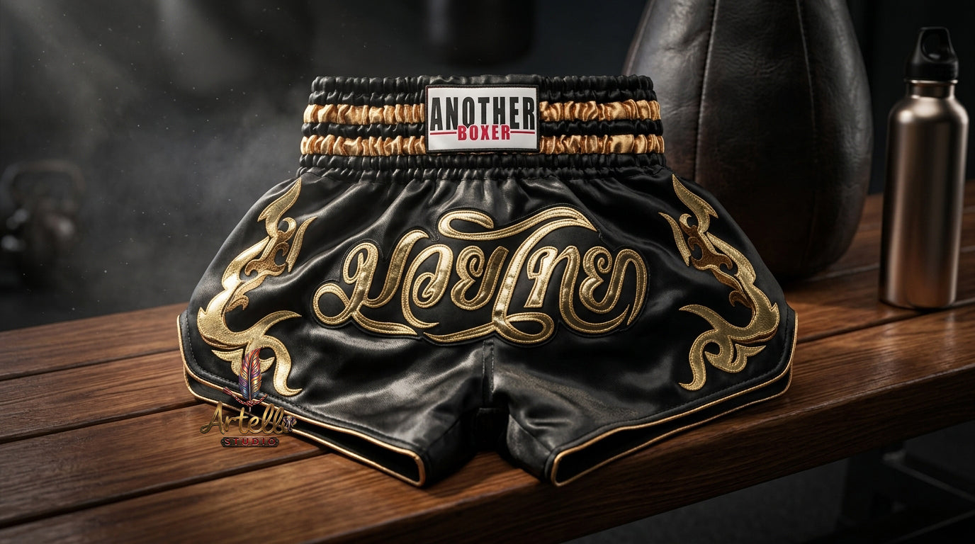 🥊 Muay Thai Shorts Kickboxing MMA Fight Shorts for Men Women Kids – Thai Boxing Training Gear, Breathable Quick Dry Martial Arts Combat Shorts