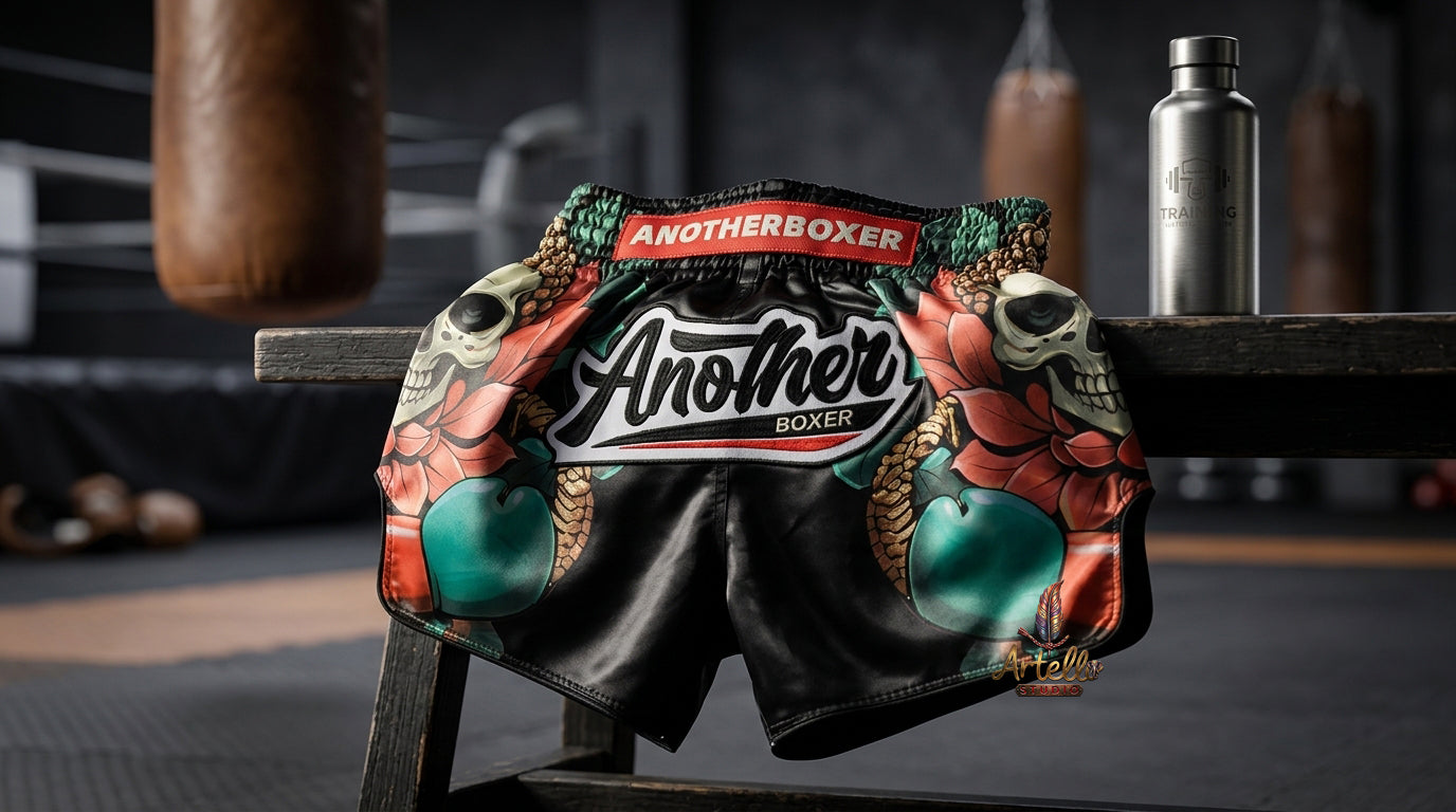 🥊 Muay Thai Shorts Kickboxing MMA Fight Shorts for Men Women Kids – Thai Boxing Training Gear, Breathable Quick Dry Martial Arts Combat Shorts