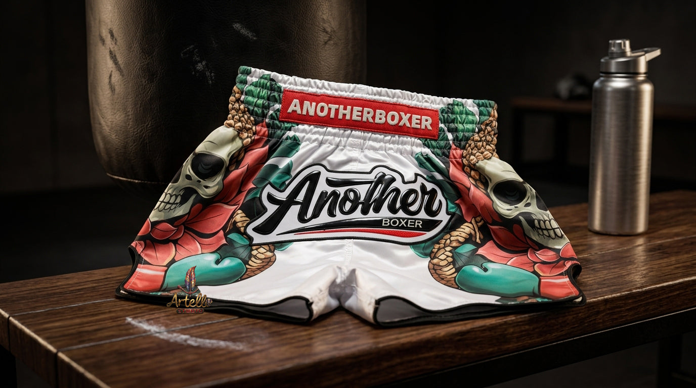 🥊 Muay Thai Shorts Kickboxing MMA Fight Shorts for Men Women Kids – Thai Boxing Training Gear, Breathable Quick Dry Martial Arts Combat Shorts