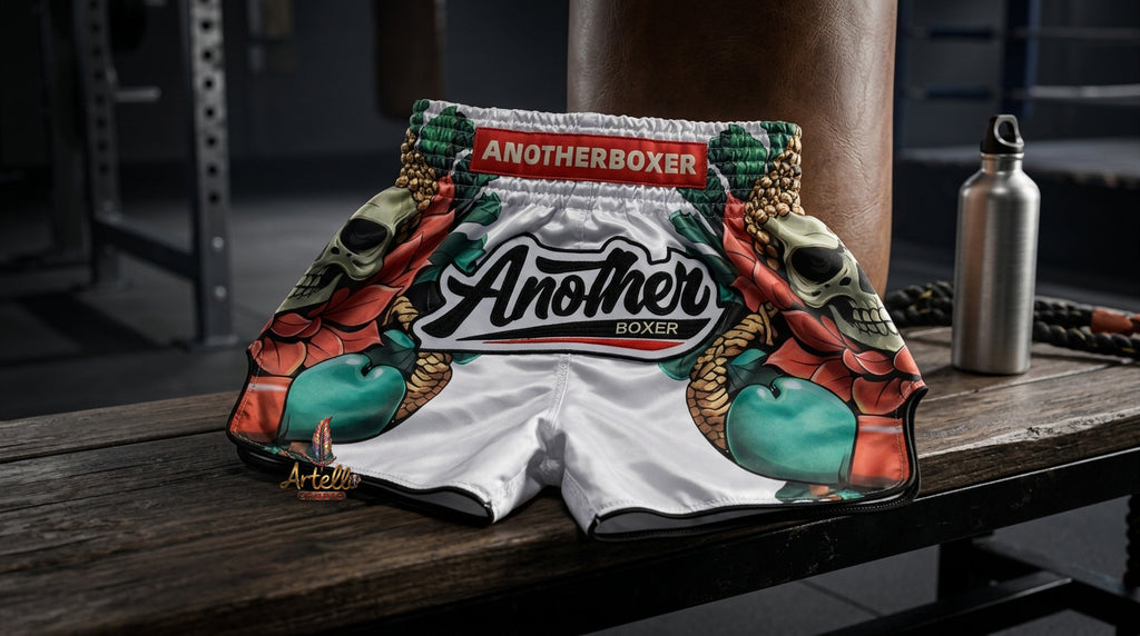 🥊 Muay Thai Shorts Kickboxing MMA Fight Shorts for Men Women Kids – Thai Boxing Training Gear, Breathable Quick Dry Martial Arts Combat Shorts