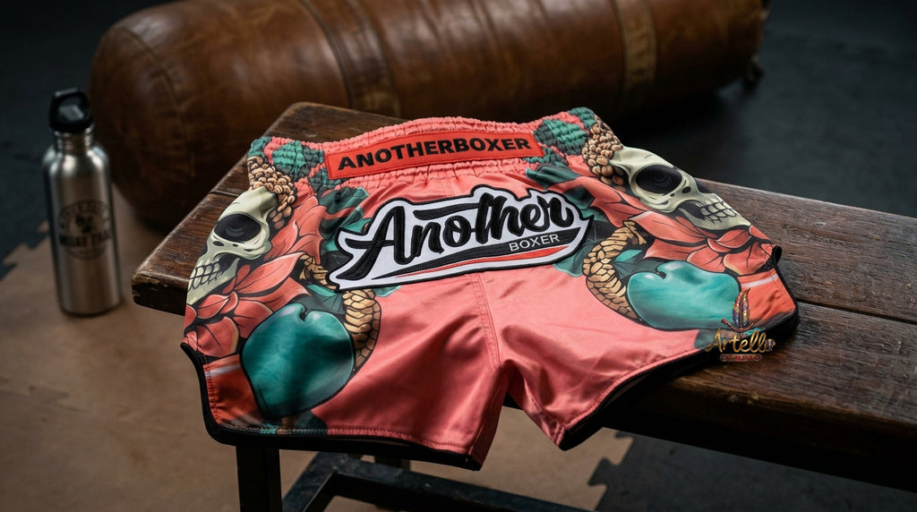 🥊 Muay Thai Shorts Kickboxing MMA Fight Shorts for Men Women Kids – Thai Boxing Training Gear, Breathable Quick Dry Martial Arts Combat Shorts