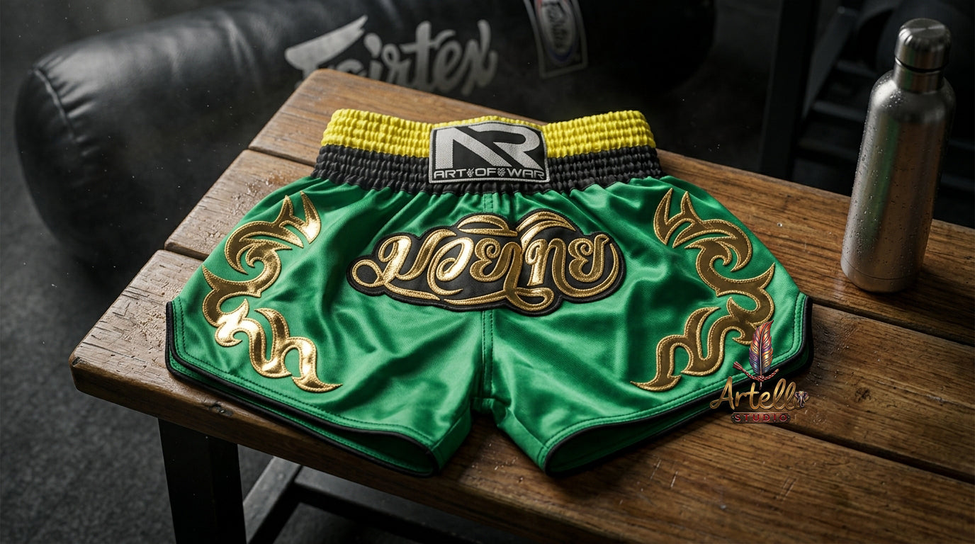 🥊 Muay Thai Shorts Kickboxing MMA Fight Shorts for Men Women Kids – Thai Boxing Training Gear, Breathable Quick Dry Martial Arts Combat Shorts