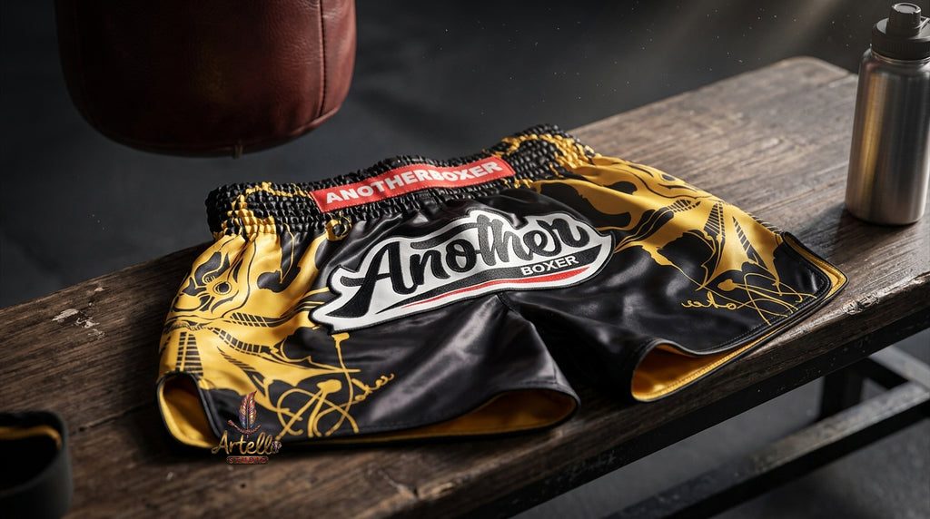 🥊 Muay Thai Shorts Kickboxing MMA Fight Shorts for Men Women Kids – Thai Boxing Training Gear, Breathable Quick Dry Martial Arts Combat Shorts