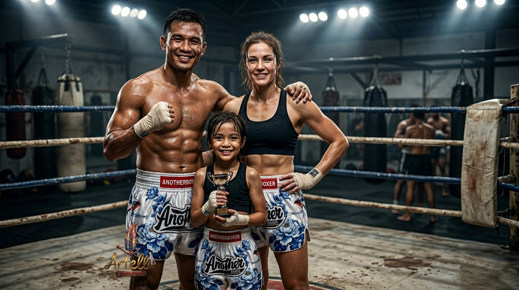 🥊 Muay Thai Shorts Kickboxing MMA Fight Shorts for Men Women Kids – Thai Boxing Training Gear, Breathable Quick Dry Martial Arts Combat Shorts