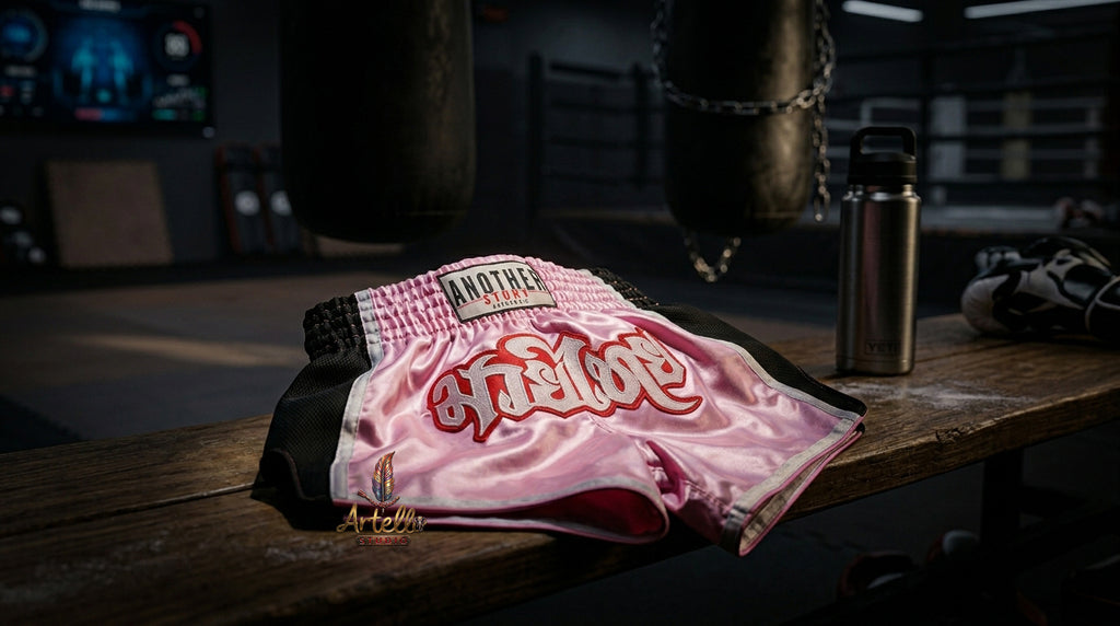 🥊 Muay Thai Shorts Kickboxing MMA Fight Shorts for Men Women Kids – Thai Boxing Training Gear, Breathable Quick Dry Martial Arts Combat Shorts