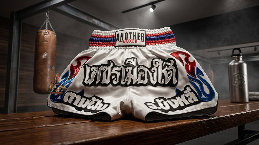 🥊 Muay Thai Shorts Kickboxing MMA Fight Shorts for Men Women Kids – Thai Boxing Training Gear, Breathable Quick Dry Martial Arts Combat Shorts