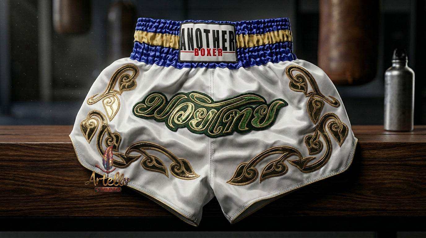 🥊 Muay Thai Shorts Kickboxing MMA Fight Shorts for Men Women Kids – Thai Boxing Training Gear, Breathable Quick Dry Martial Arts Combat Shorts