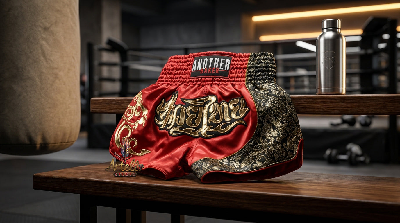 🥊 Muay Thai Shorts Kickboxing MMA Fight Shorts for Men Women Kids – Thai Boxing Training Gear, Breathable Quick Dry Martial Arts Combat Shorts