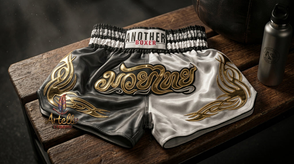 🥊 Muay Thai Shorts Kickboxing MMA Fight Shorts for Men Women Kids – Thai Boxing Training Gear, Breathable Quick Dry Martial Arts Combat Shorts
