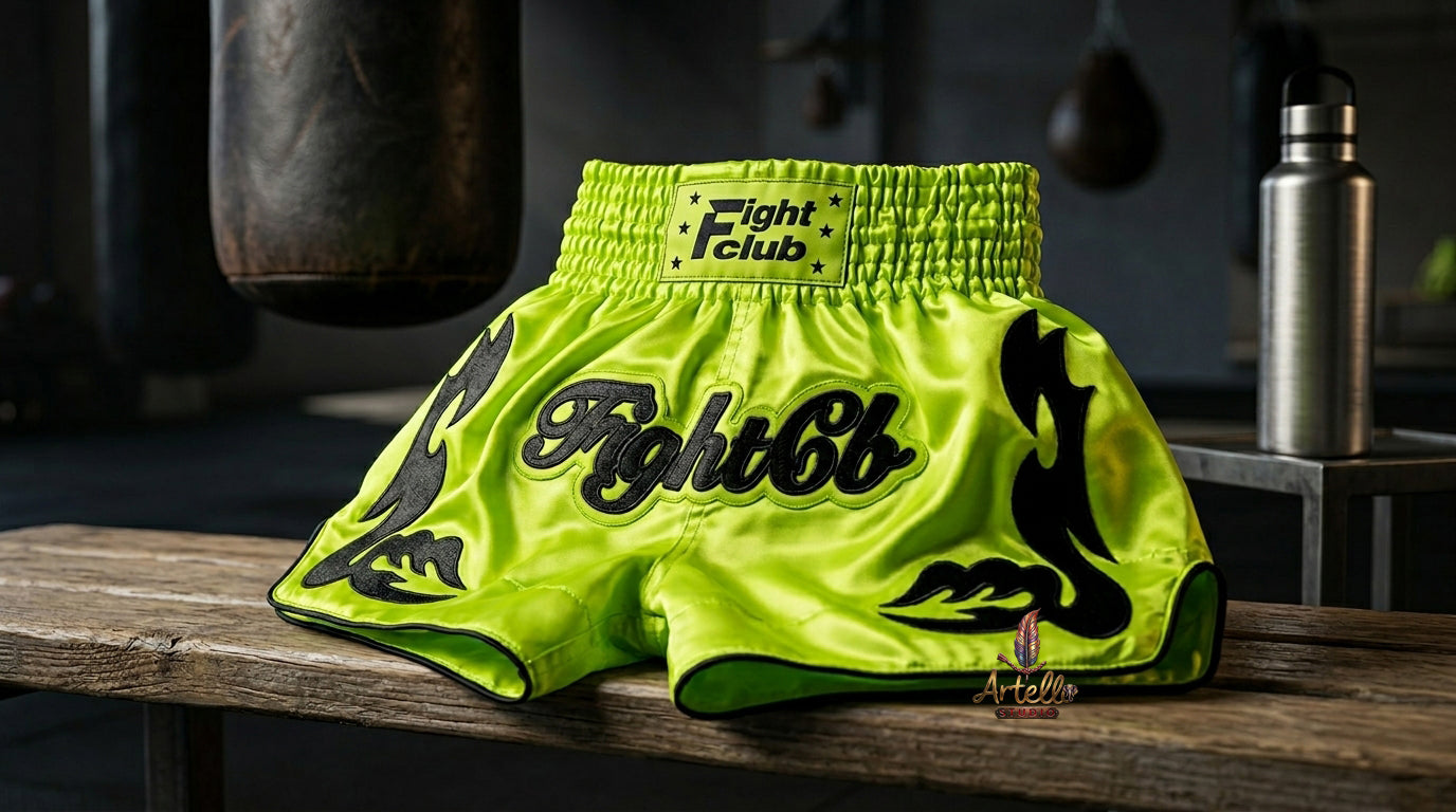 🥊 Muay Thai Shorts Kickboxing MMA Fight Shorts for Men Women Kids – Thai Boxing Training Gear, Breathable Quick Dry Martial Arts Combat Shorts