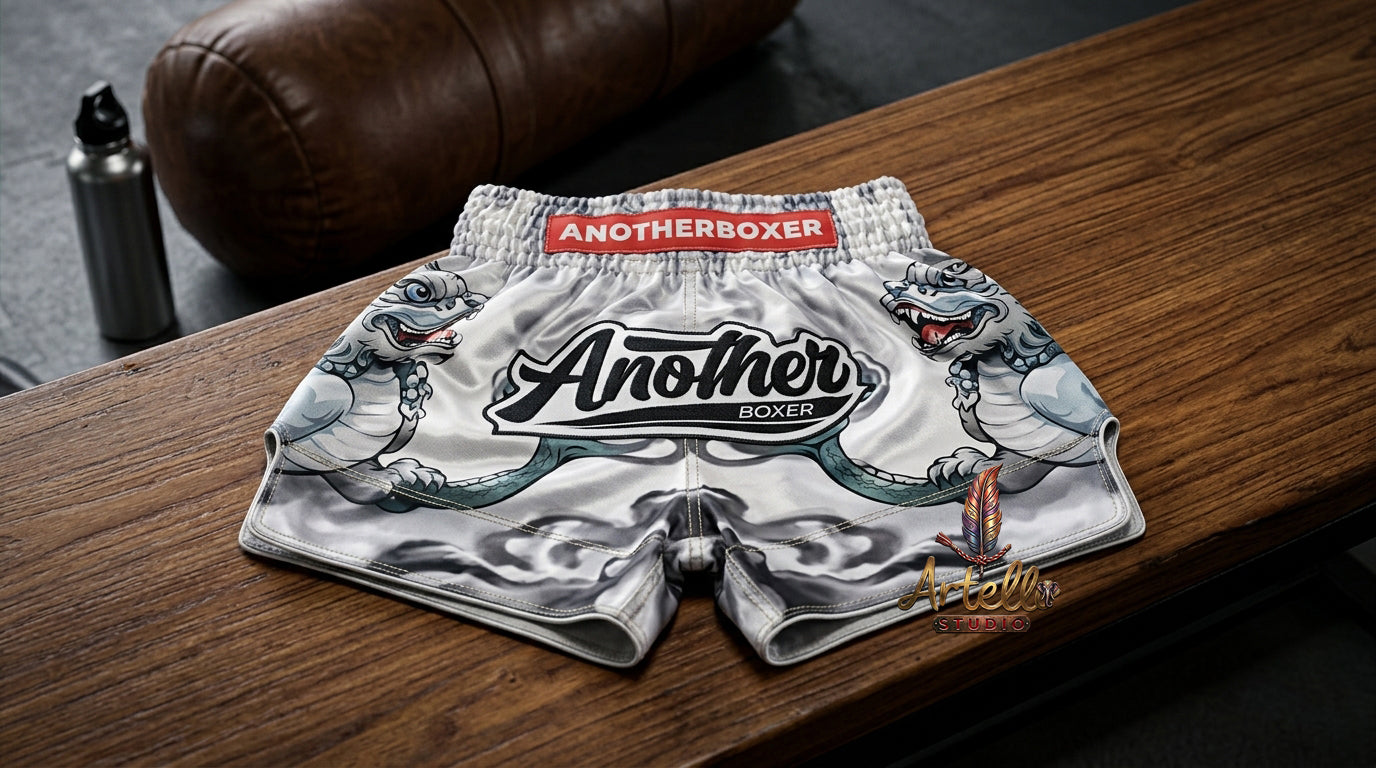 🥊 Muay Thai Shorts Kickboxing MMA Fight Shorts for Men Women Kids – Thai Boxing Training Gear, Breathable Quick Dry Martial Arts Combat Shorts