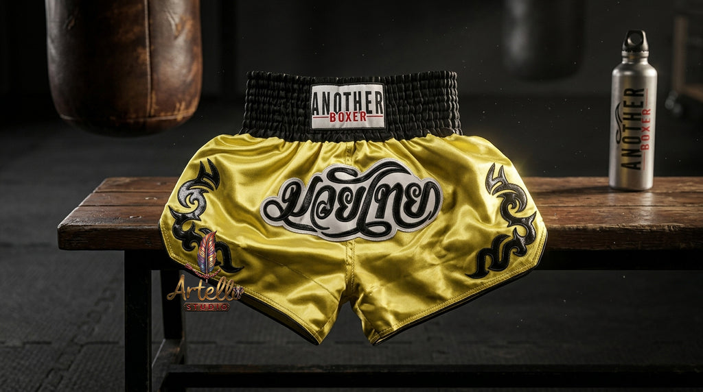 🥊 Muay Thai Shorts Kickboxing MMA Fight Shorts for Men Women Kids – Thai Boxing Training Gear, Breathable Quick Dry Martial Arts Combat Shorts
