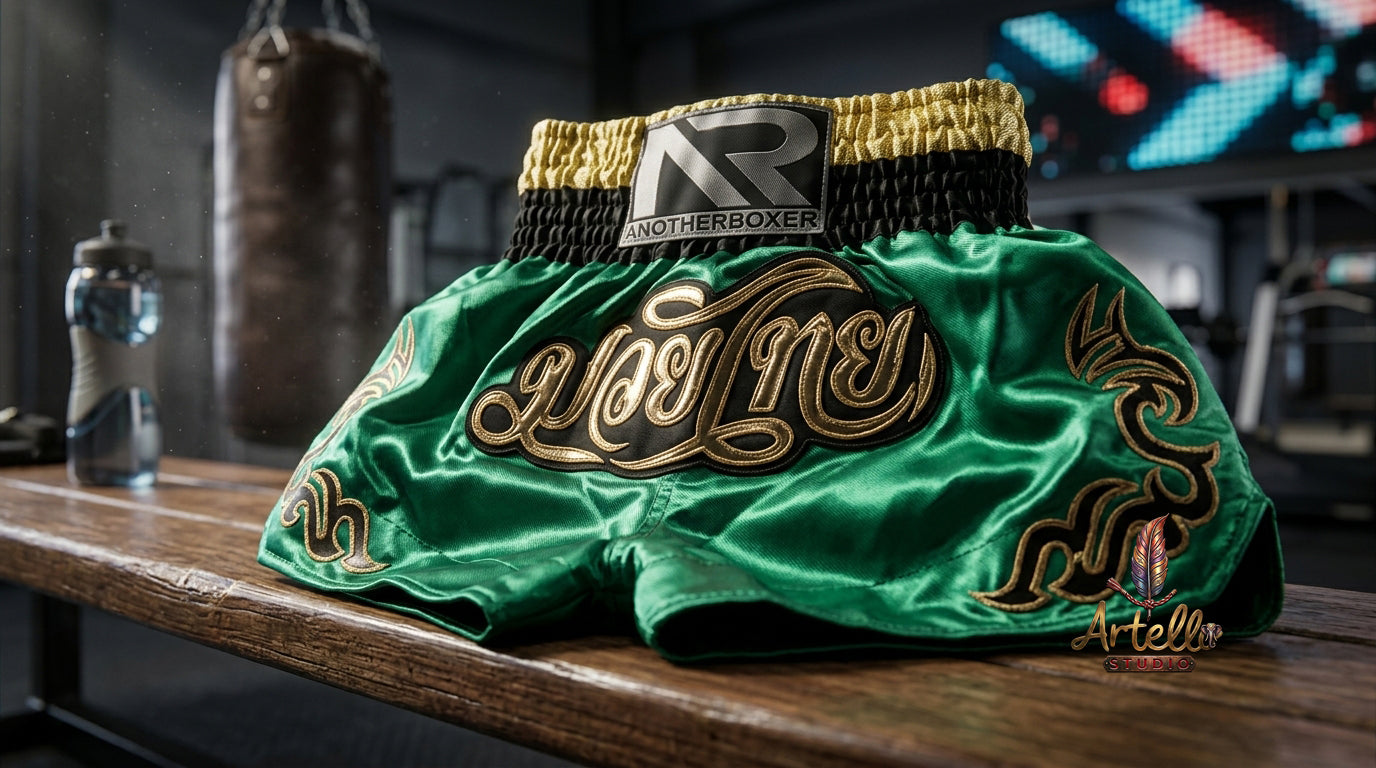 🥊 Muay Thai Shorts Kickboxing MMA Fight Shorts for Men Women Kids – Thai Boxing Training Gear, Breathable Quick Dry Martial Arts Combat Shorts