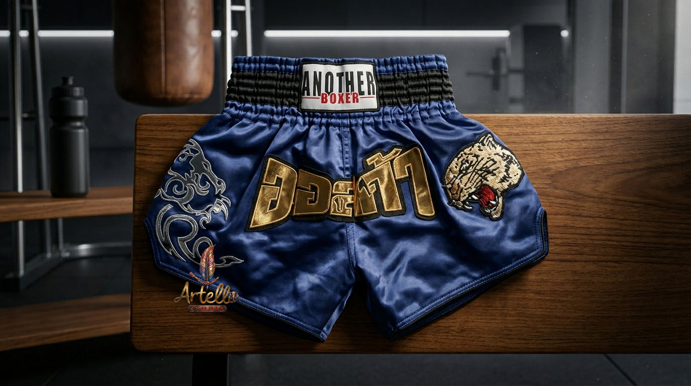 🥊 Muay Thai Shorts Kickboxing MMA Fight Shorts for Men Women Kids – Thai Boxing Training Gear, Breathable Quick Dry Martial Arts Combat Shorts