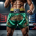 🥊 Muay Thai Shorts Kickboxing MMA Fight Shorts for Men Women Kids – Thai Boxing Training Gear, Breathable Quick Dry Martial Arts Combat Shorts