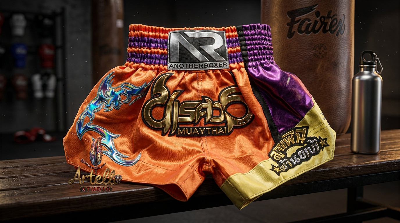 🥊 Muay Thai Shorts Kickboxing MMA Fight Shorts for Men Women Kids – Thai Boxing Training Gear, Breathable Quick Dry Martial Arts Combat Shorts