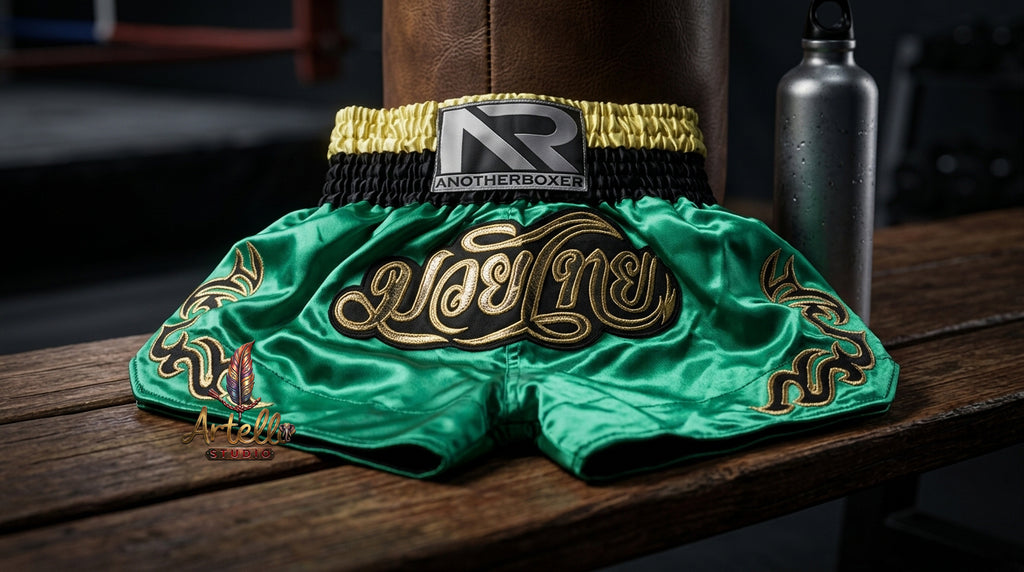 🥊 Muay Thai Shorts Kickboxing MMA Fight Shorts for Men Women Kids – Thai Boxing Training Gear, Breathable Quick Dry Martial Arts Combat Shorts