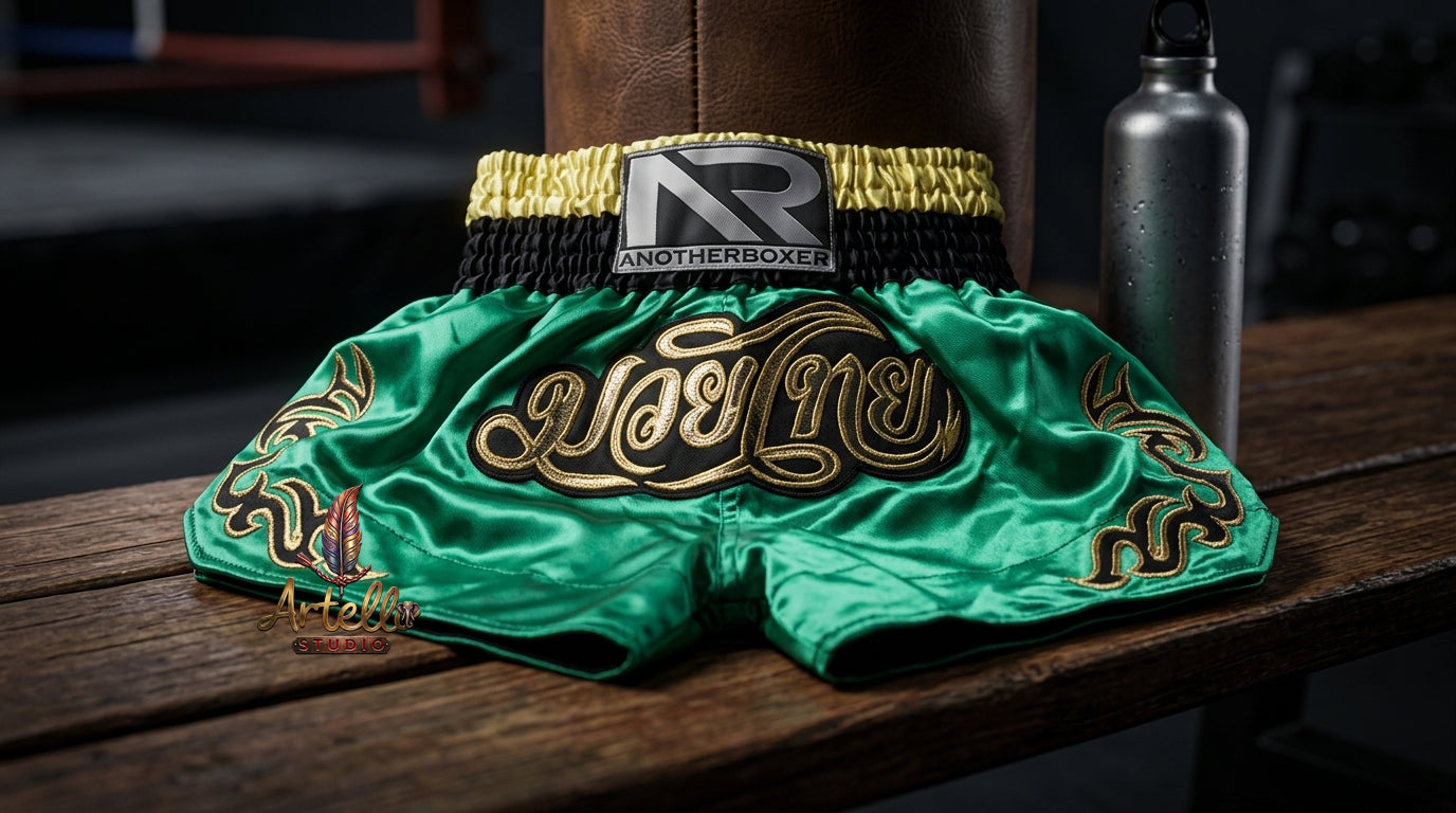 🥊 Muay Thai Shorts Kickboxing MMA Fight Shorts for Men Women Kids – Thai Boxing Training Gear, Breathable Quick Dry Martial Arts Combat Shorts